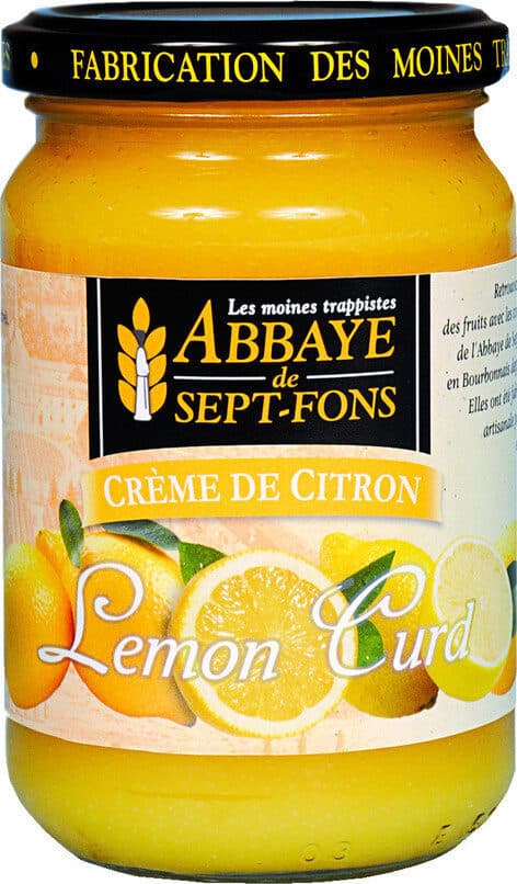 Abbaye de sept fons Crème de citron - Lemon Curd packshot