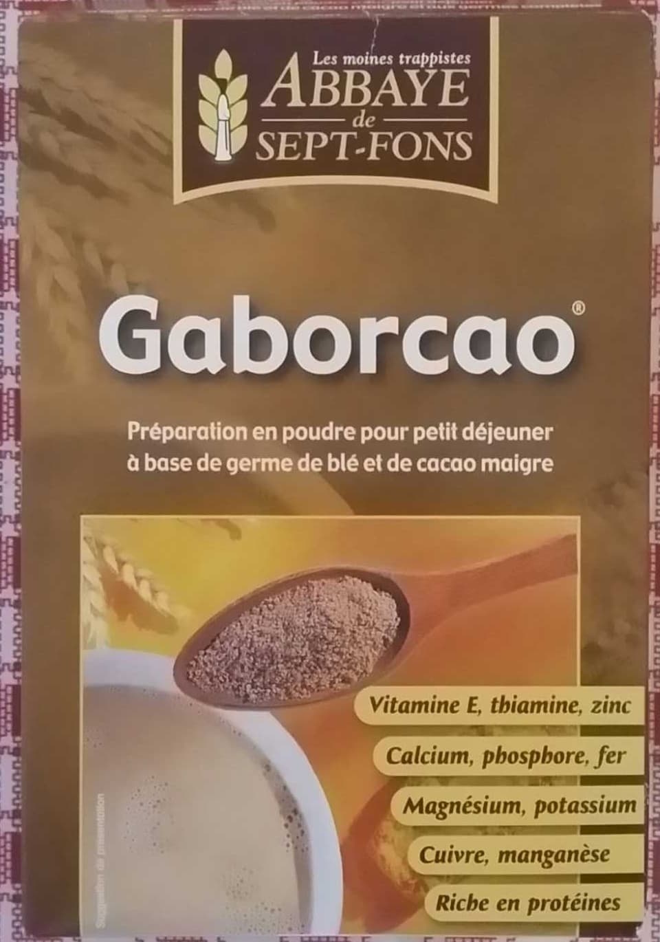 Abbaye de Sept-Fons Gaborcao packshot