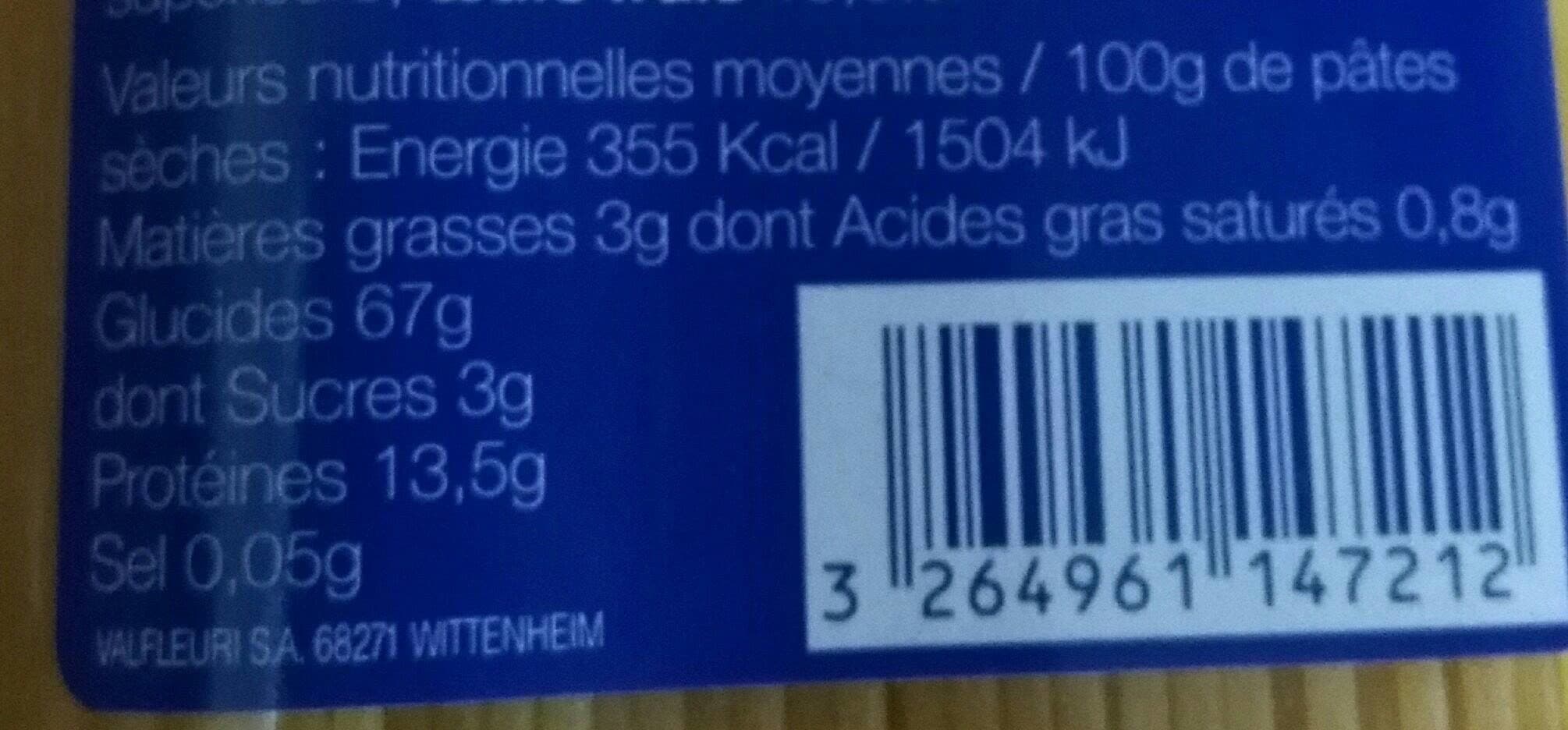 Le Panier Doré Pâtes Aux Oeufs Frais 250g Spaghetti packshot
