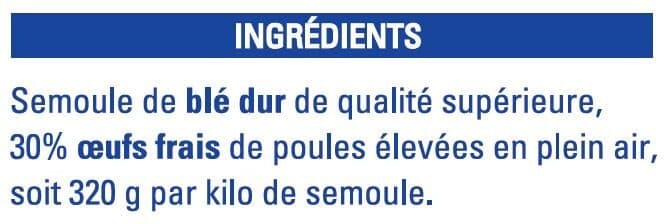 Valfleuri Nids 5 Pâtes d'Alsace packshot