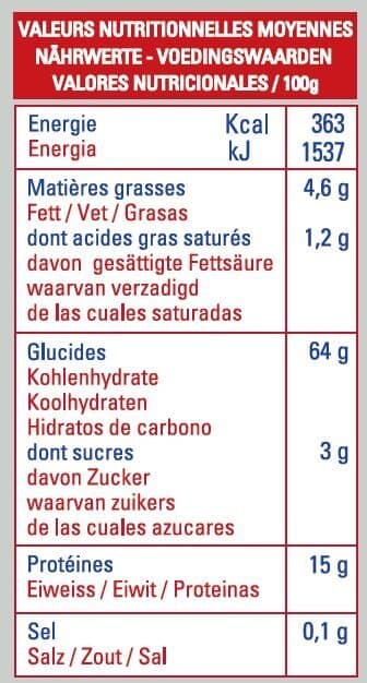Valfleuri Nids 5 Pâtes d'Alsace packshot