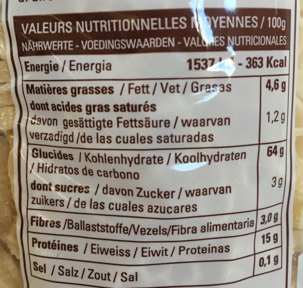 Valfleuri VALFLEURI Knepfle 500g packshot