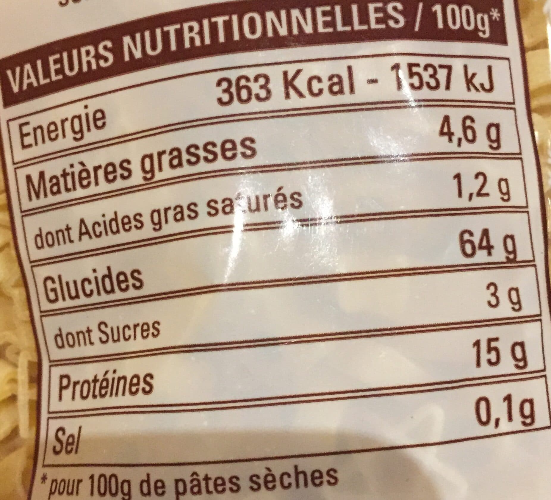 Valfleuri Pâtes de Noël en Alsace packshot