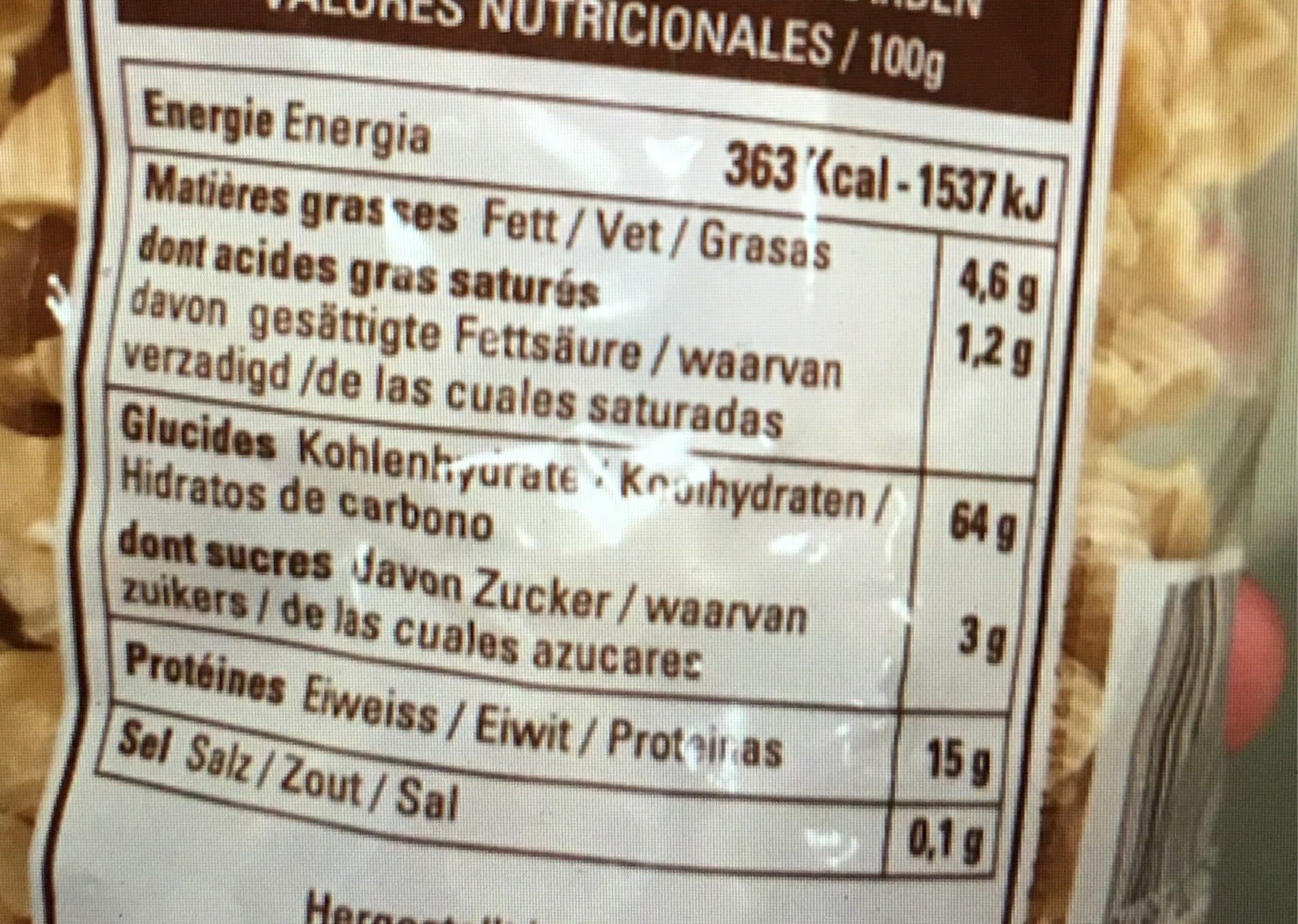 Valfleuri Corolles Pâtes d'Alsace packshot