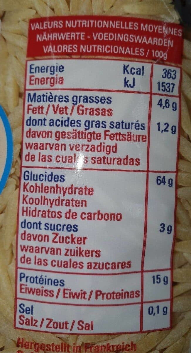 Valfleuri Pépinettes Pâtes d'Alsace packshot