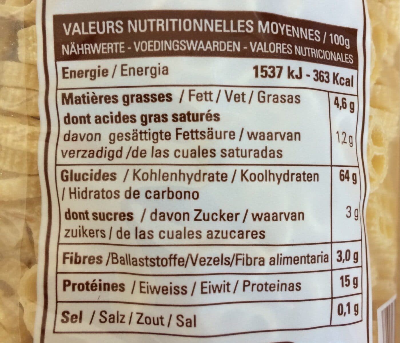 Valfleuri Nüdle 2mm Pâtes d'Alsace packshot