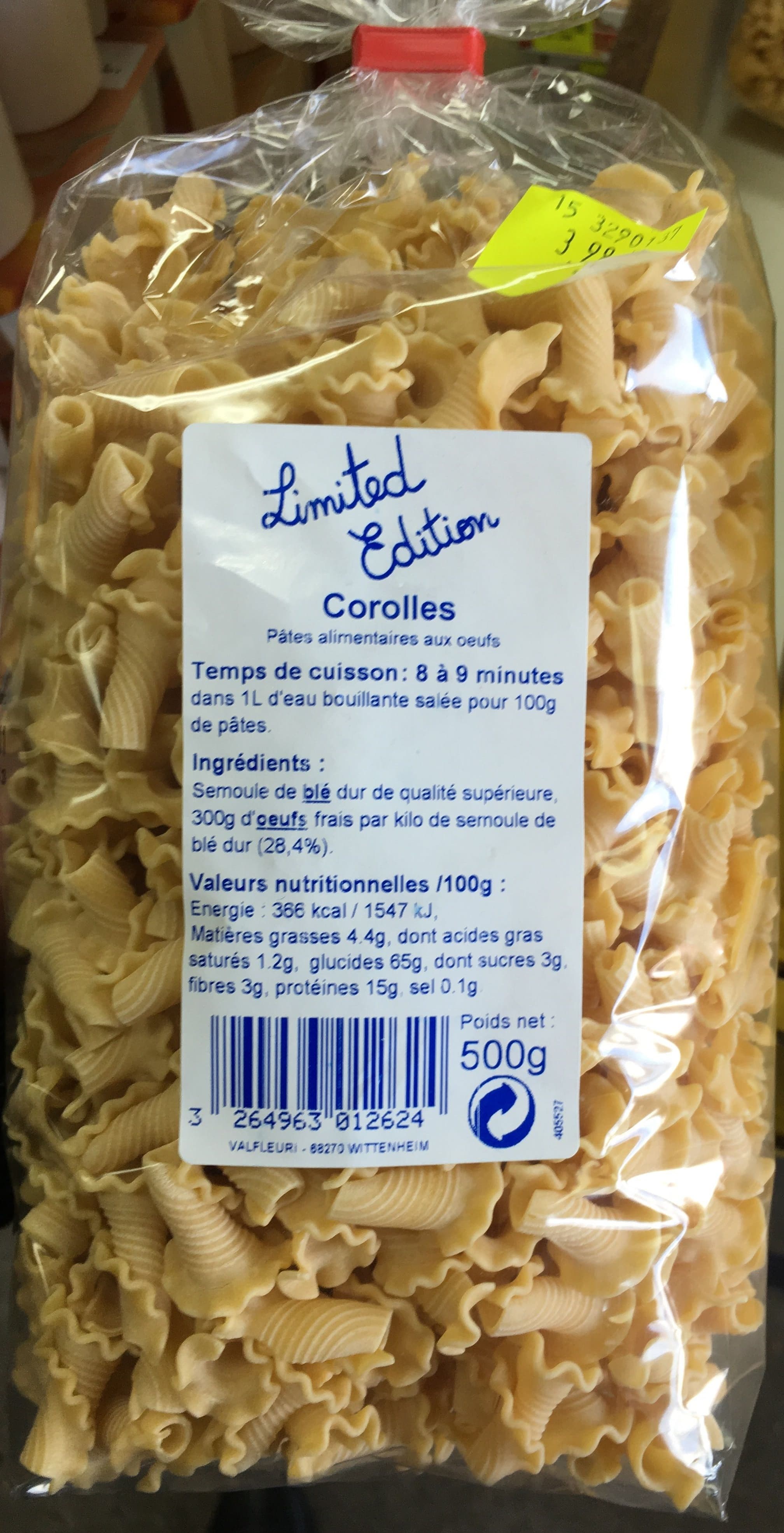 Limited Edition Corolles packshot