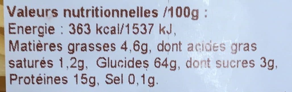 Limited Edition Tagliatelles 5mm Bio packshot