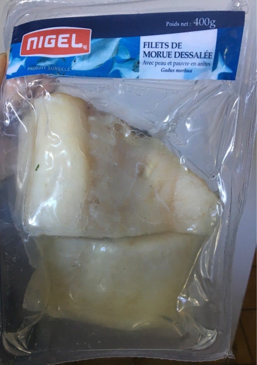 Open Food Facts Filets de morue dessalée packshot