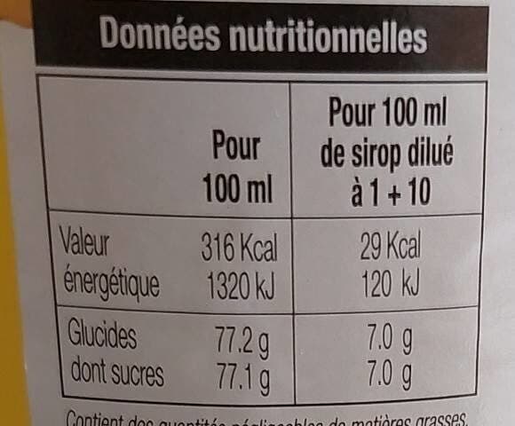 La Maison Guiot Sirop de citron jaune de Sicile packshot