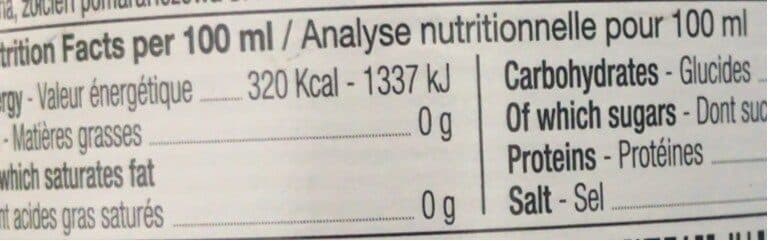 Open Food Facts Sirop Grenadine packshot