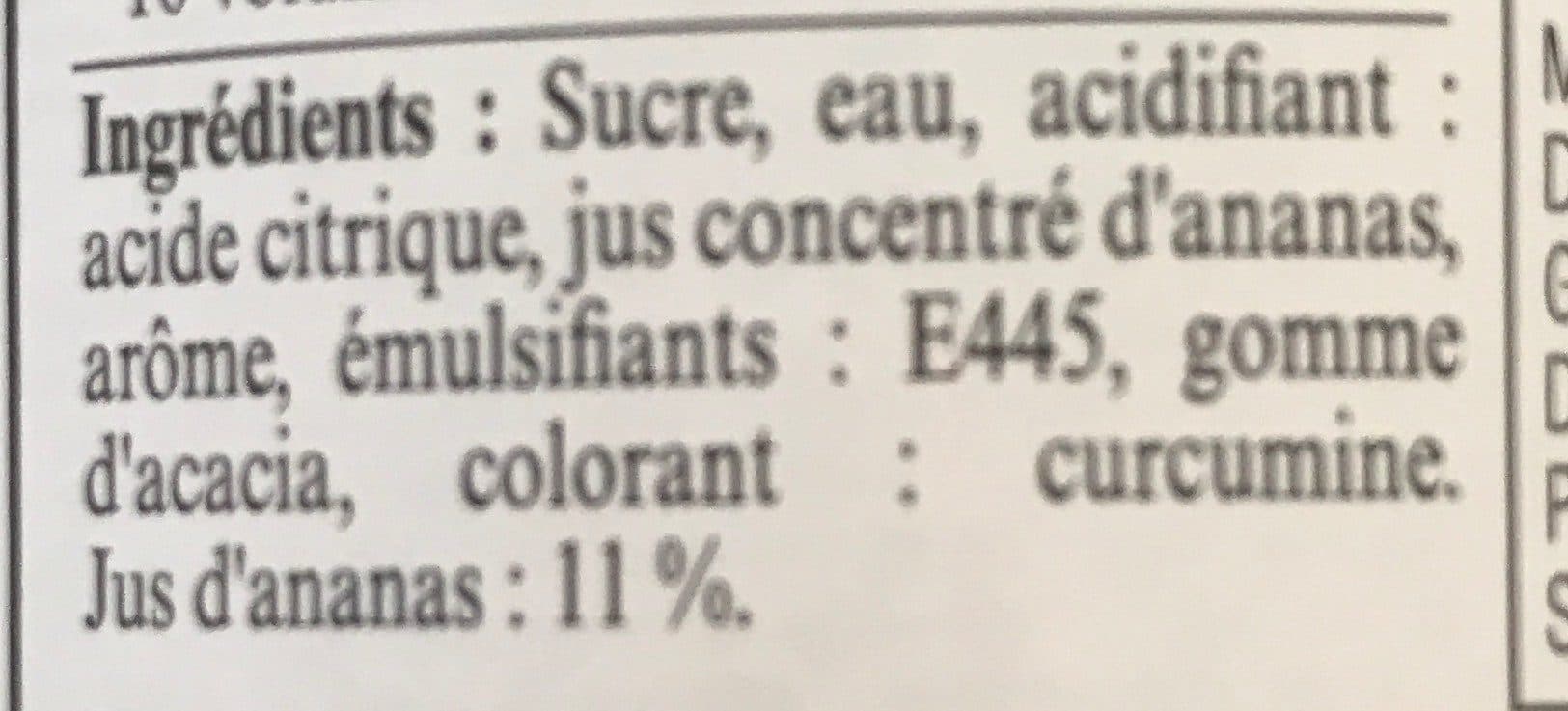 Maison Guiot Sirop d'ananas packshot
