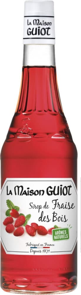 La Maison Guiot Sirop de fraise des bois packshot