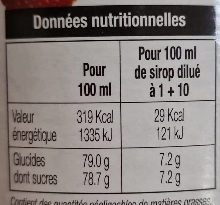La Maison Guiot Sirop de fraise des bois packshot
