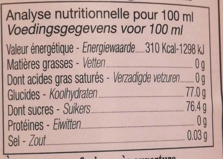 La Vie Claire Sirop De Mirabelle, Bouteille De 70 Centilitres, Marque Guiot packshot