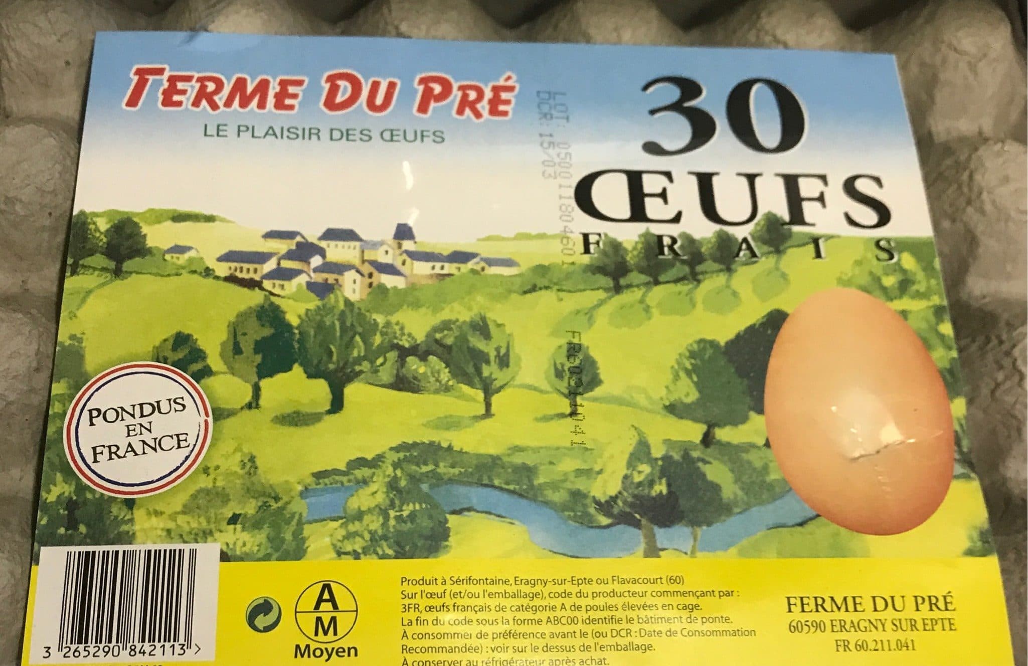 FERME DE PRÉ FERME DE PRÉ OEUFS packshot