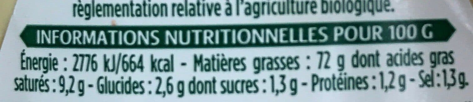 Lesieur Mayonnaise BIO packshot
