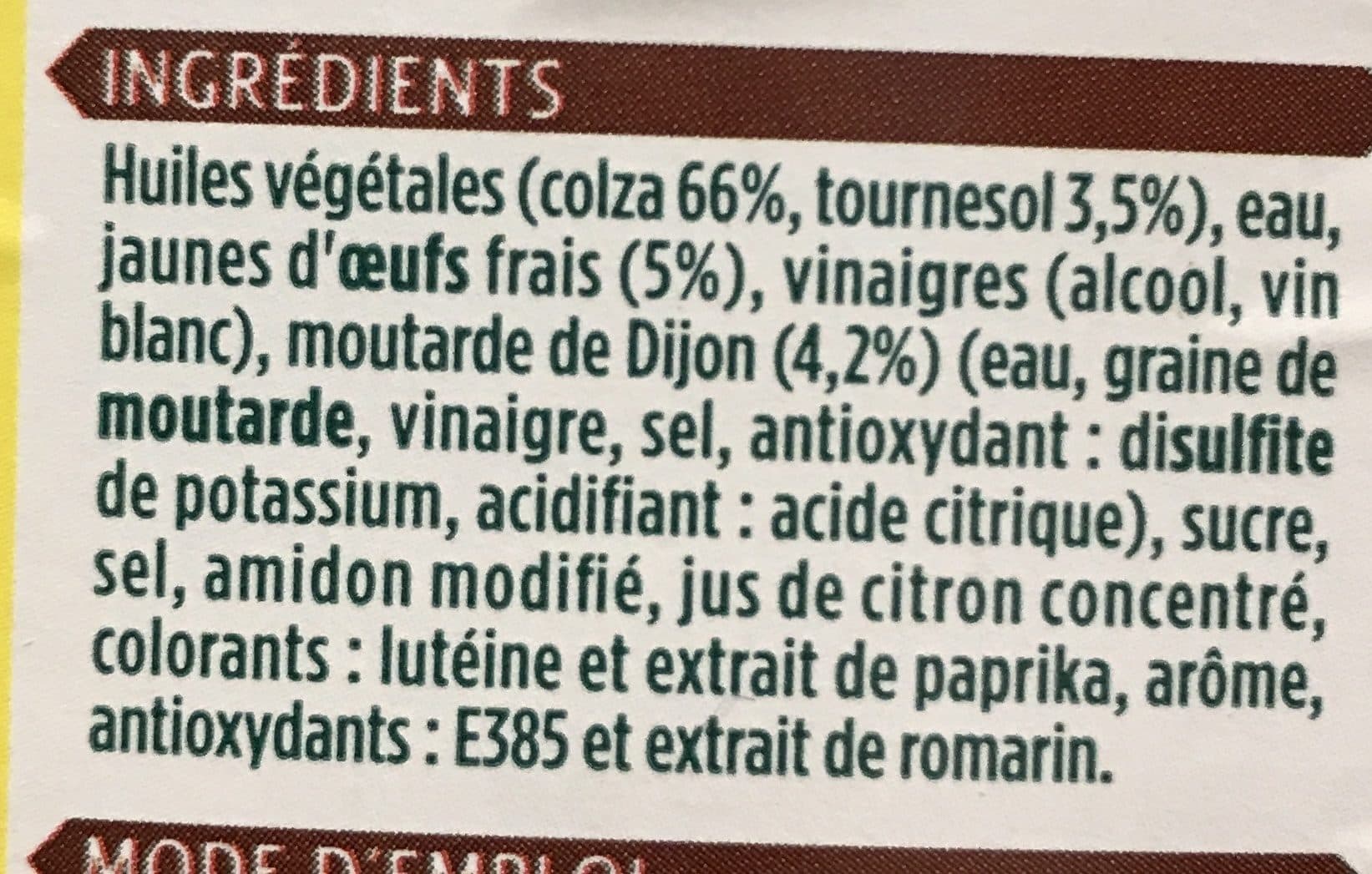 Lesieur 5L Mayonnaise Moutarde Lesieur packshot