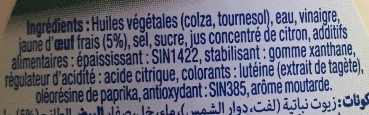 Lesieur La mayonnaise aux oeufs frais packshot