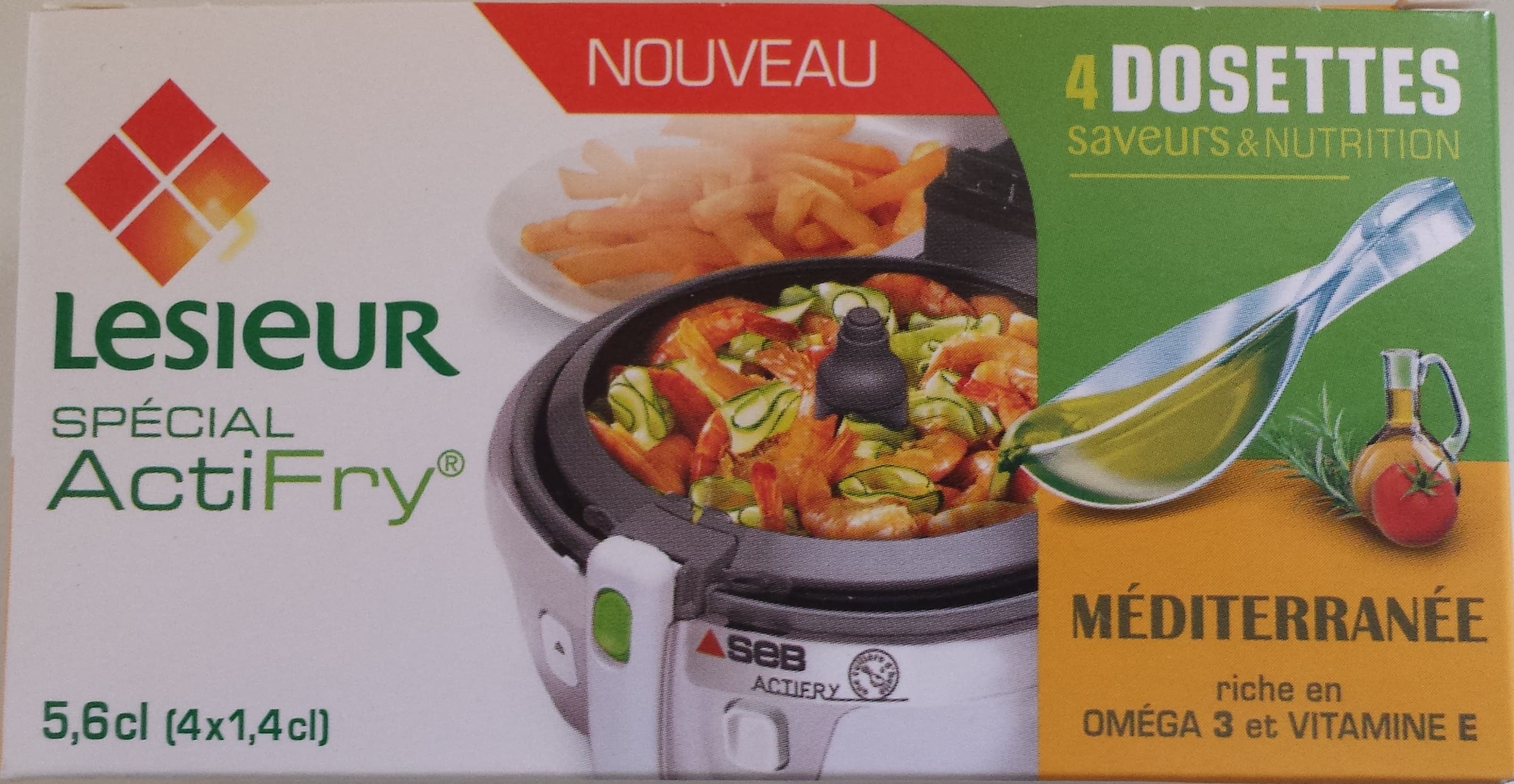 Lesieur Spcial ActiFry Méditerranée packshot