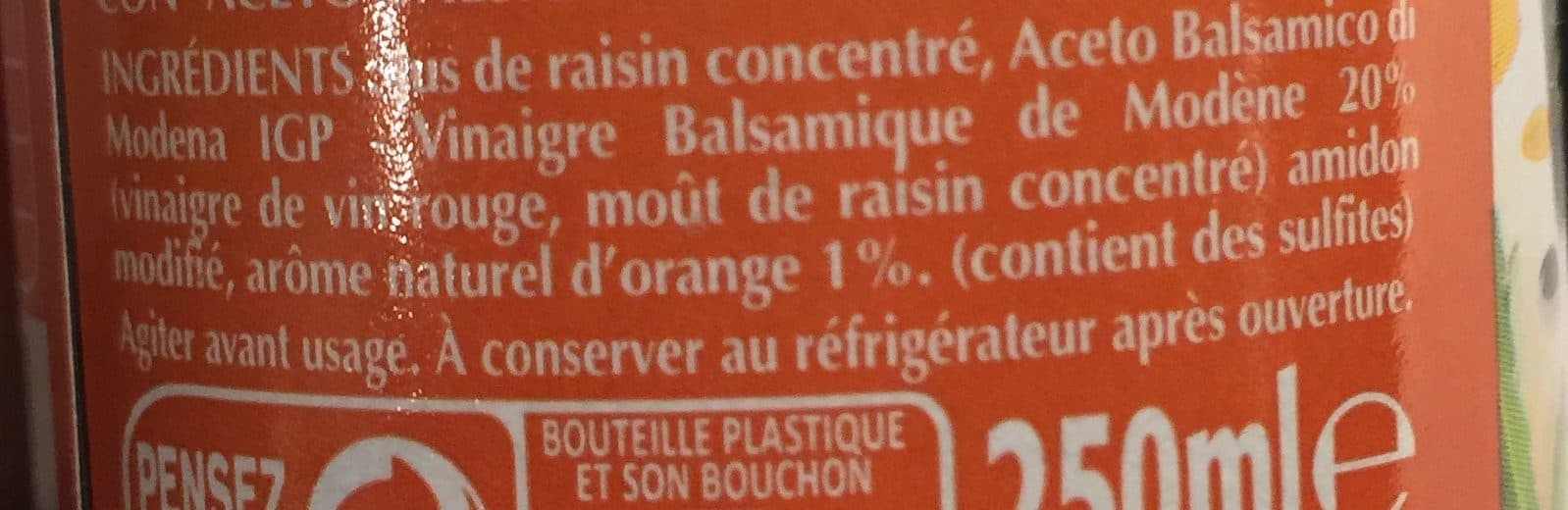 Puget Douceur de Balsamique Orange packshot