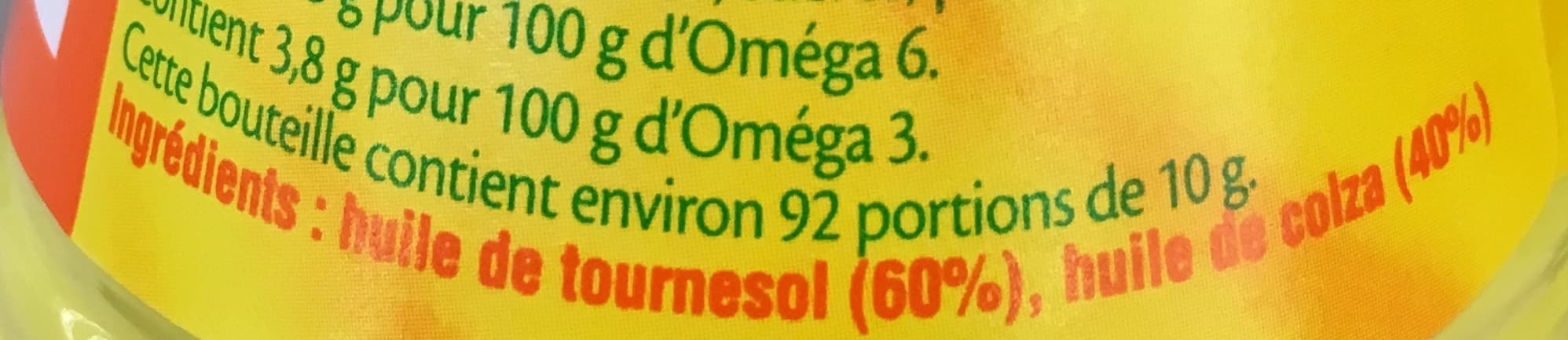 Fruit d'Or Omega 3 et 6 (offre saisonnière) packshot