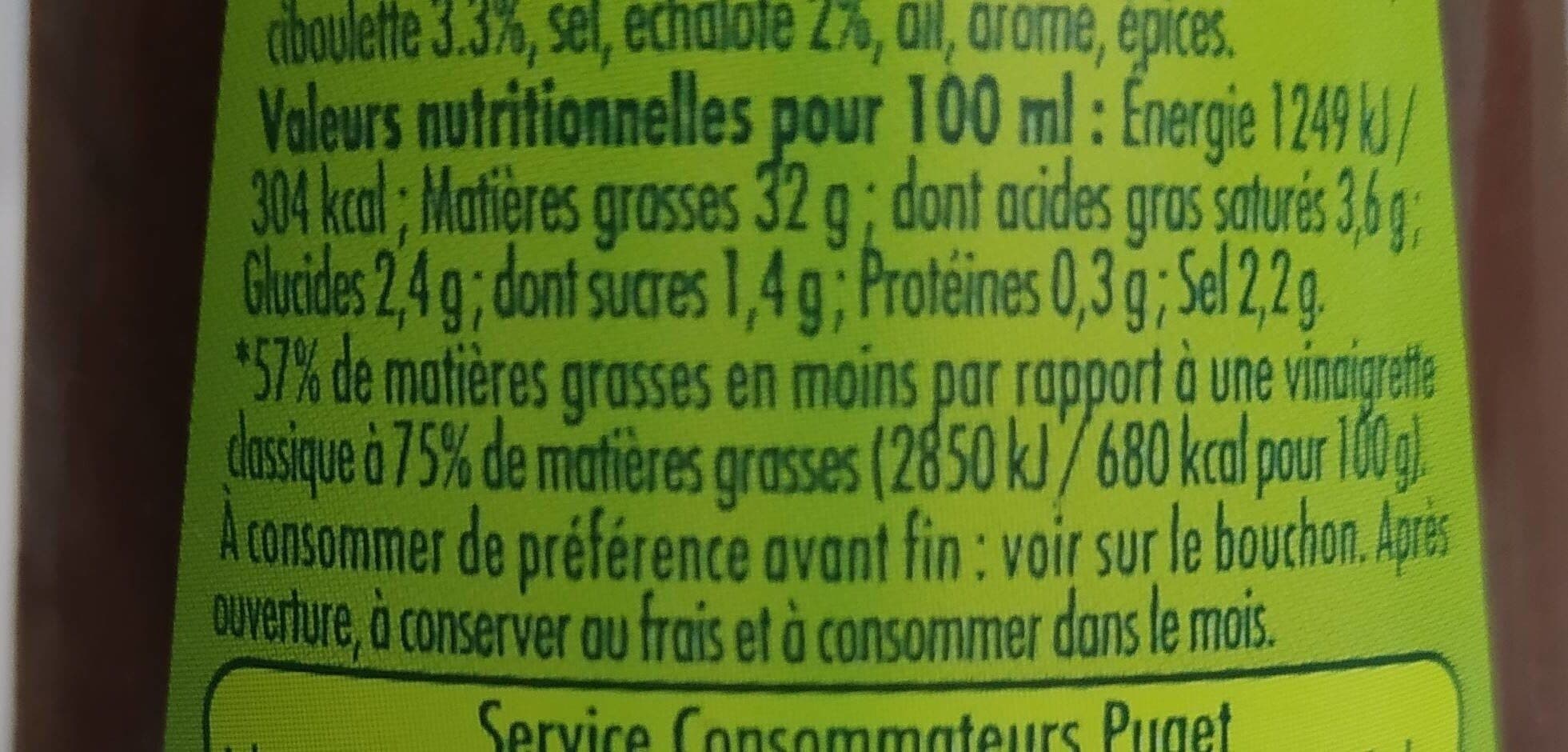 Puget Vinaigrette balsamique huile d'olive packshot