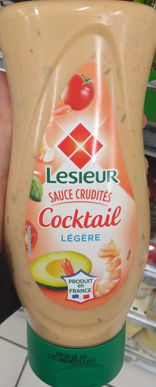 Lesieur sauce crudités cocktail légère packshot