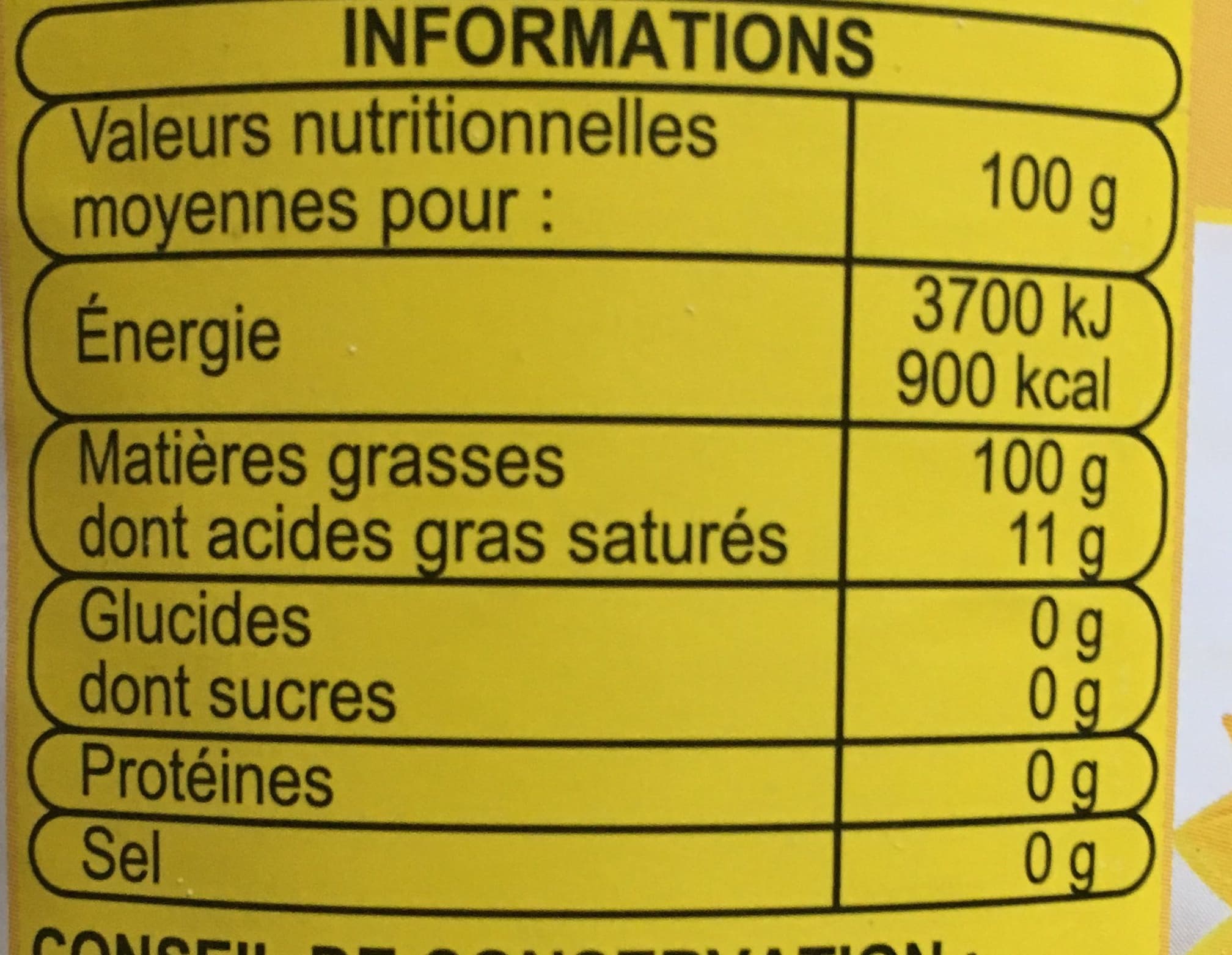 Huilor Huile de tournesol packshot