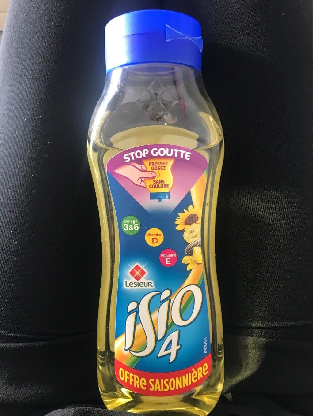 Lesieur Huile Isio 4 Lesieur Stop goutte packshot