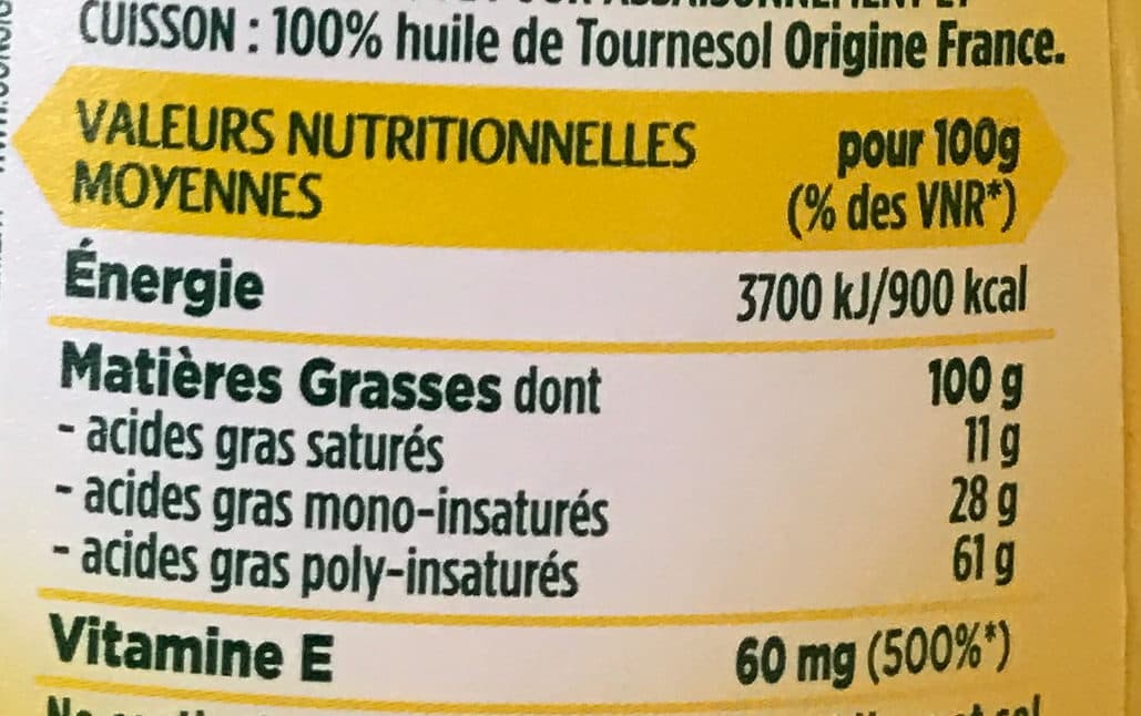 Lesieur Stop goutte - Coeur de tournesol packshot