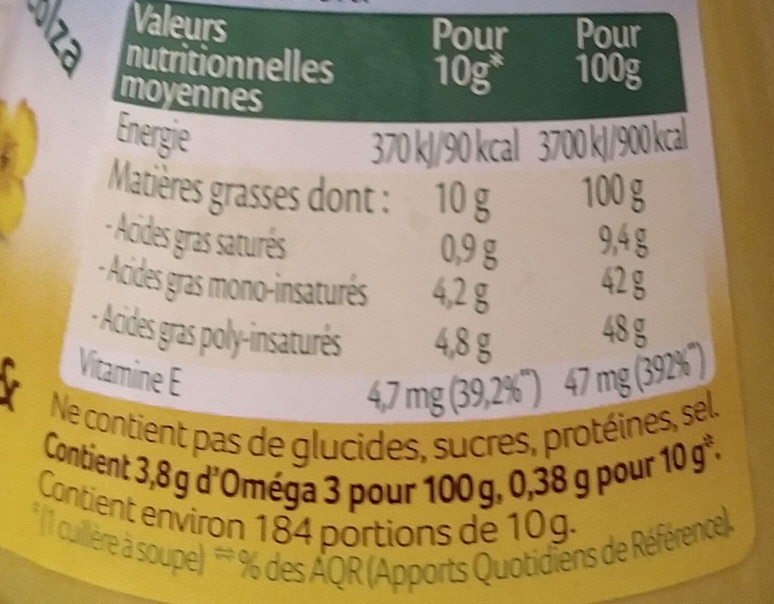 Lesieur Huile de tournesol Fruit d'Or 2L packshot