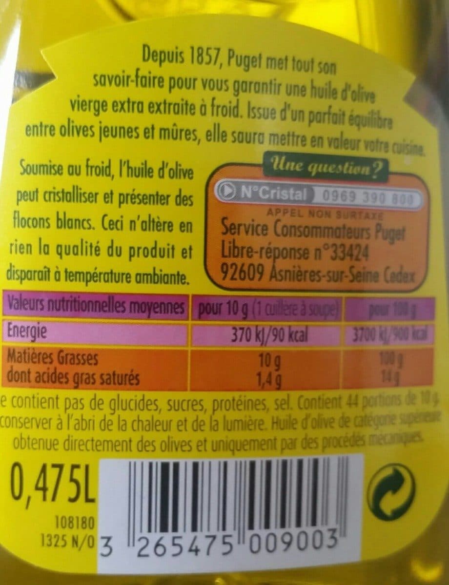Lesieur Huile d'olive vierge extra packshot