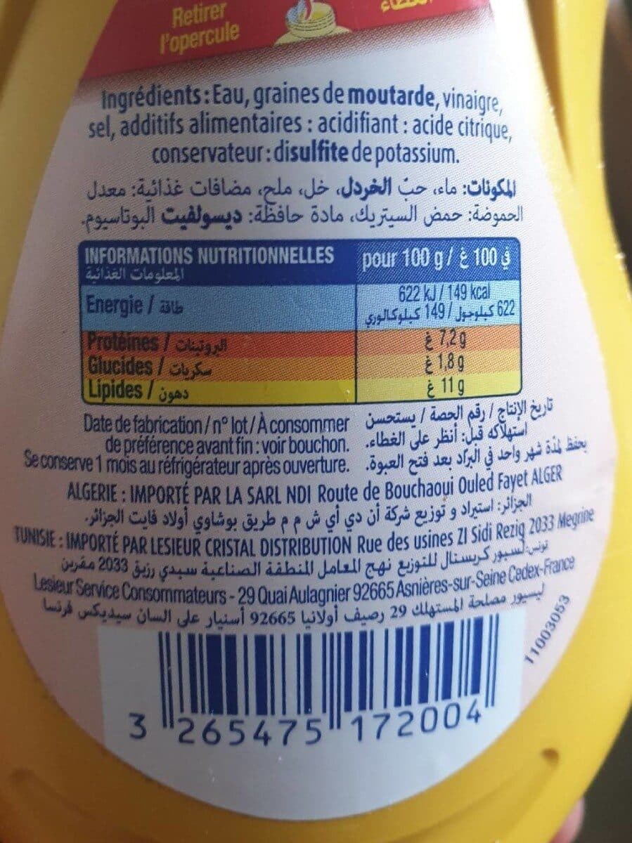 Lesieur La Moutarde packshot