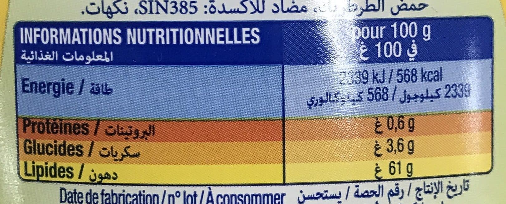 Lesieur Mayonnaise au citron packshot