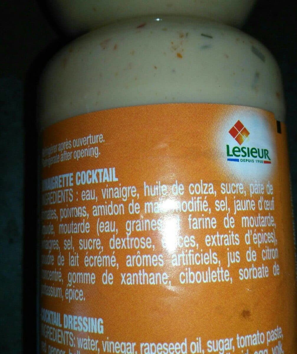 Lesieur Vinaigrette packshot