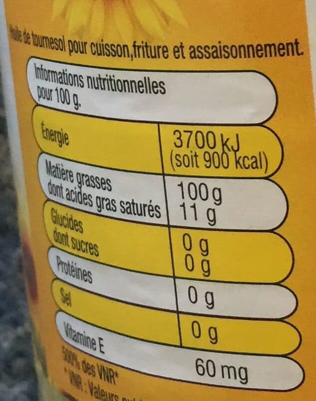 Lesieur Huile tournesol packshot
