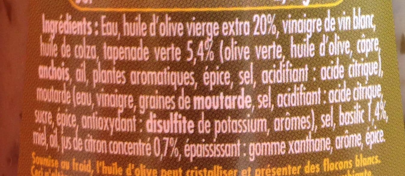 Puget Vinaigrette légère packshot
