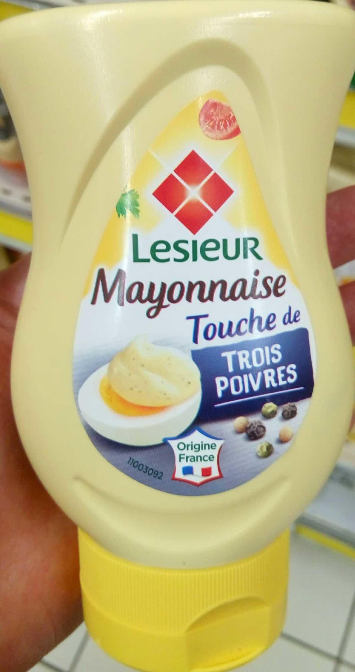 Lesieur Mayonnaise Touche de Trois Poivres packshot