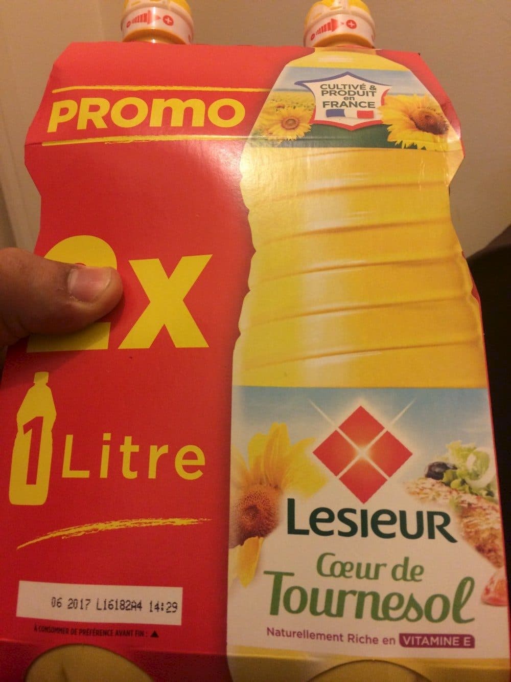 Lesieur Huile Coeur de tournesol packshot