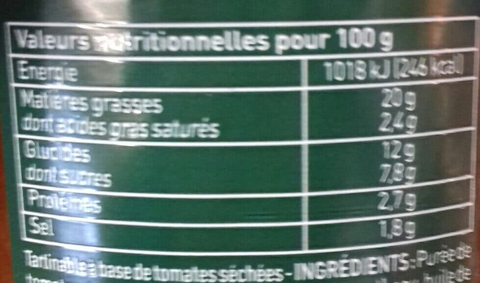 Puget Confit tomates séchées packshot