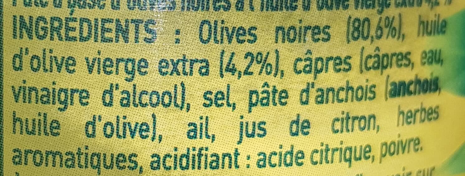 Puget Tapenade d'olives noires packshot