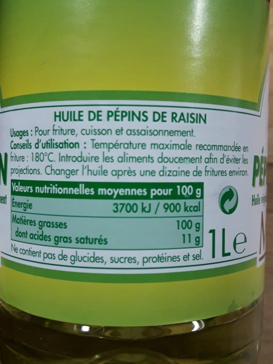 Maurel Huile végétale de pépins de raisins packshot