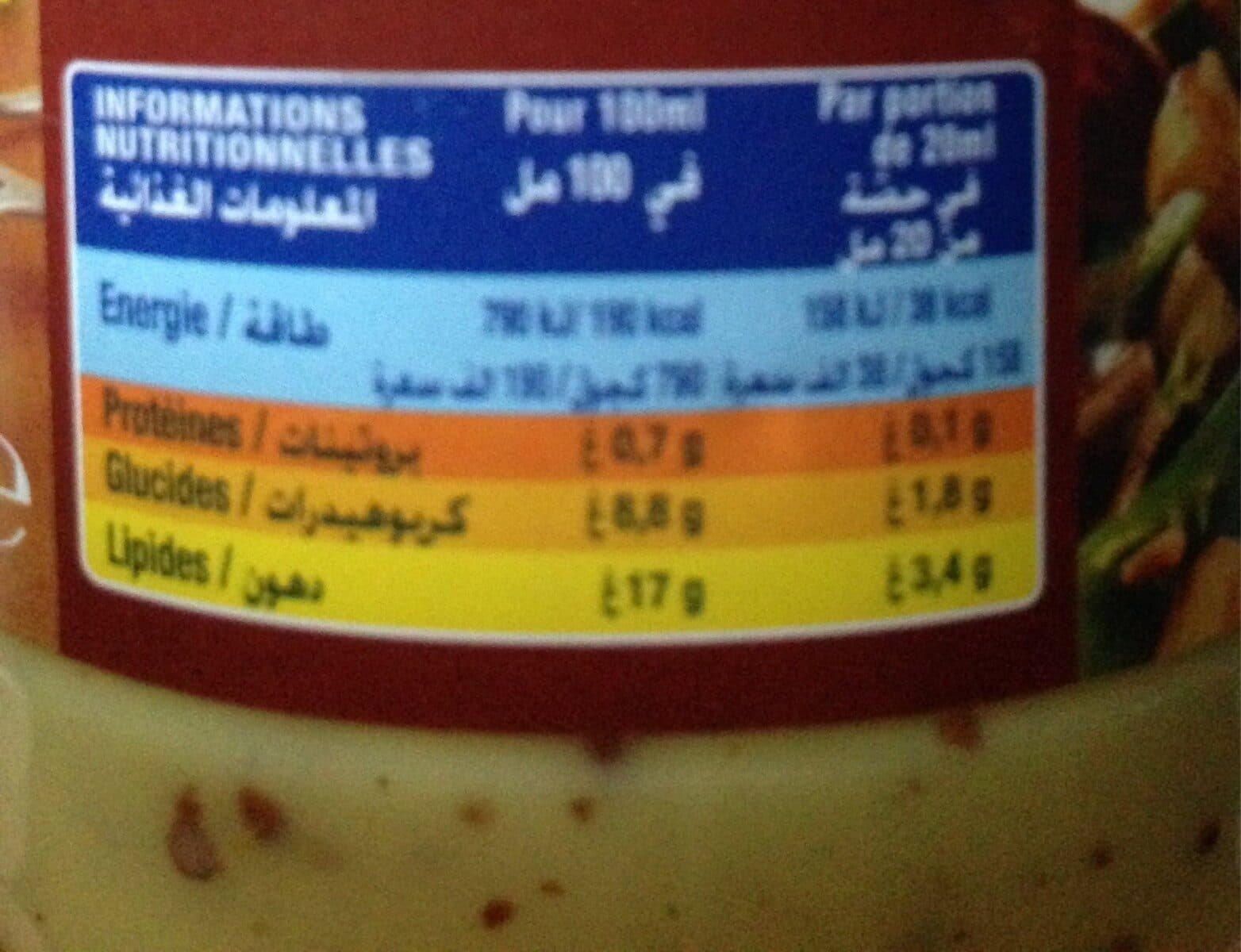 Lesieur Sauce Salade Légère Moutarde à L'ancienne Lesieur packshot