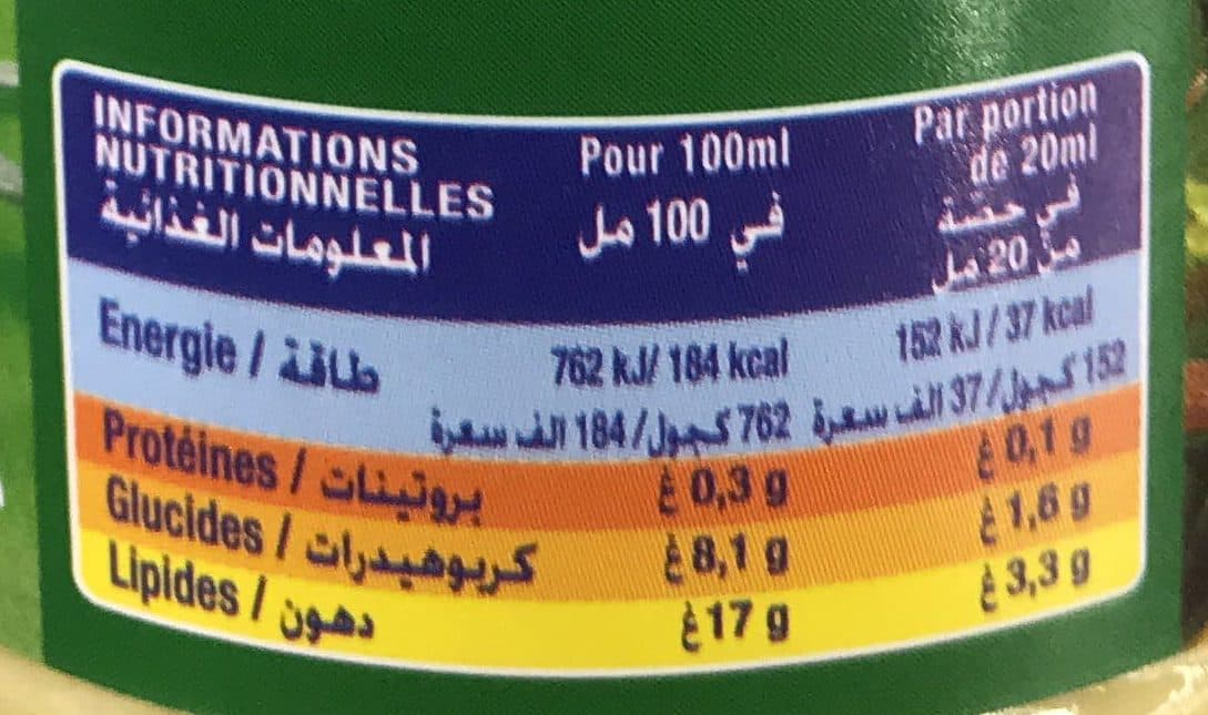 lesieur Sauce Salade Légère Ciboulette & Persil packshot