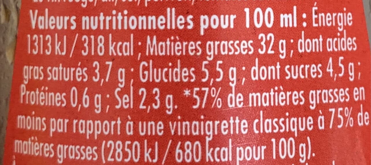 Puget Vinaigrette légère vinaigre balsamique tomates et tomates séchée packshot
