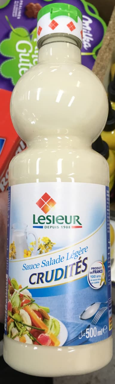 Lesieur Sauce Salade Légère Crudités packshot