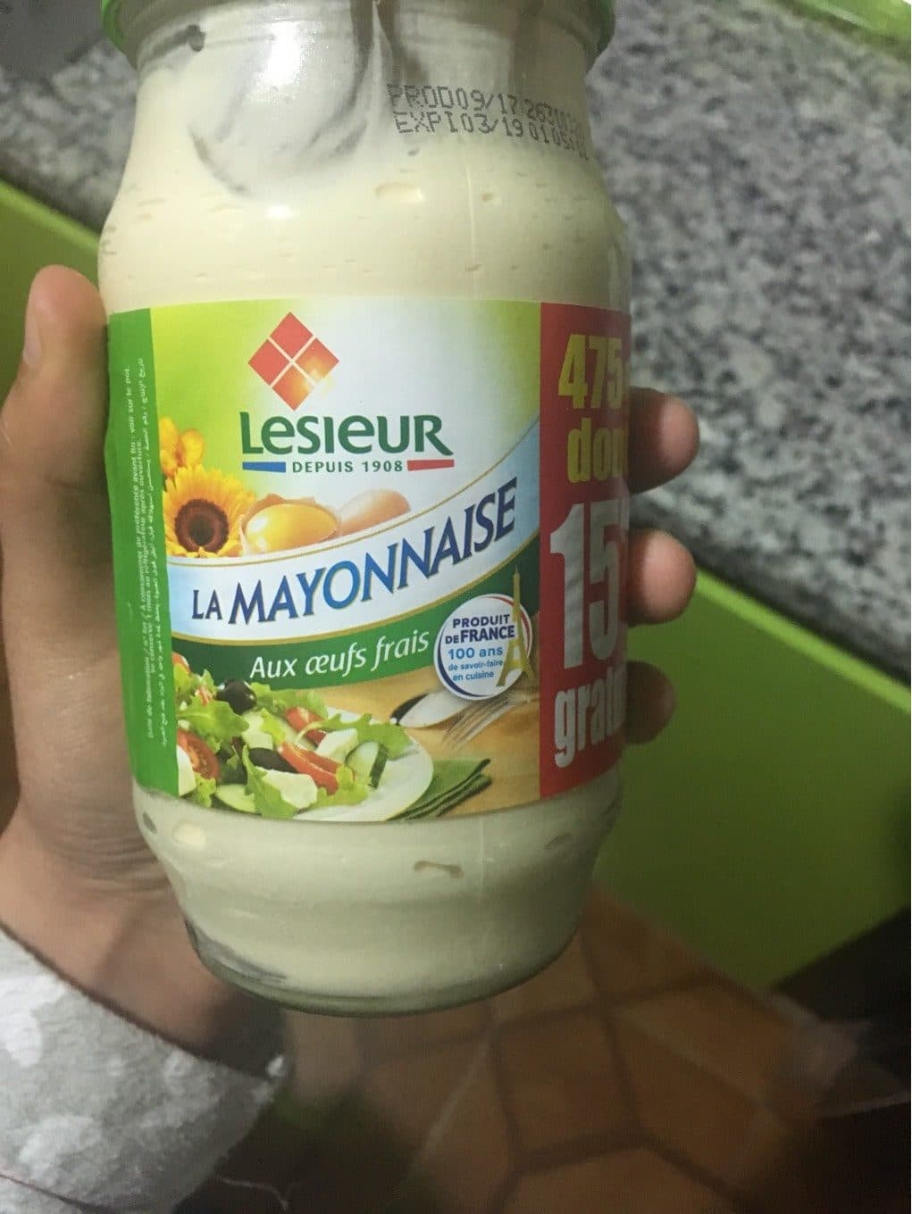 Lesieur Mayonnaise packshot