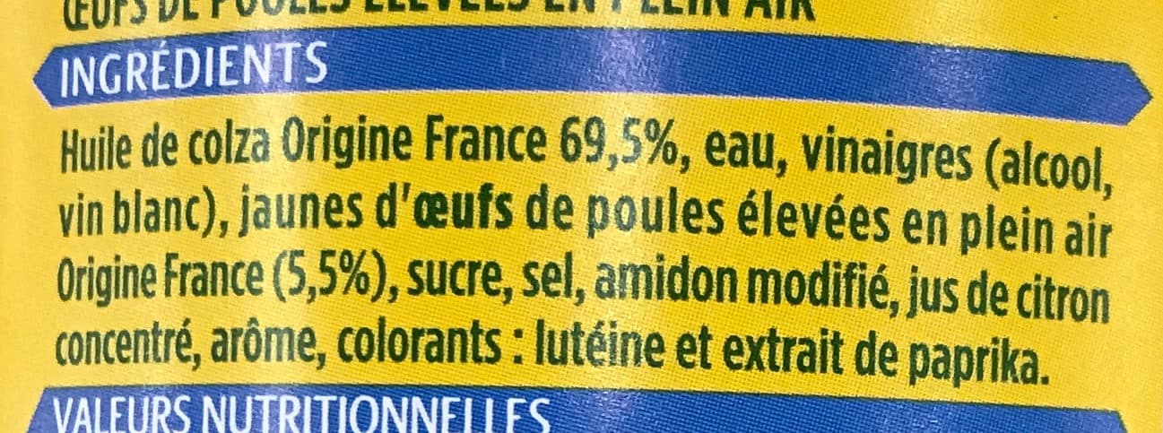 Lesieur Mayonnaise La douce packshot