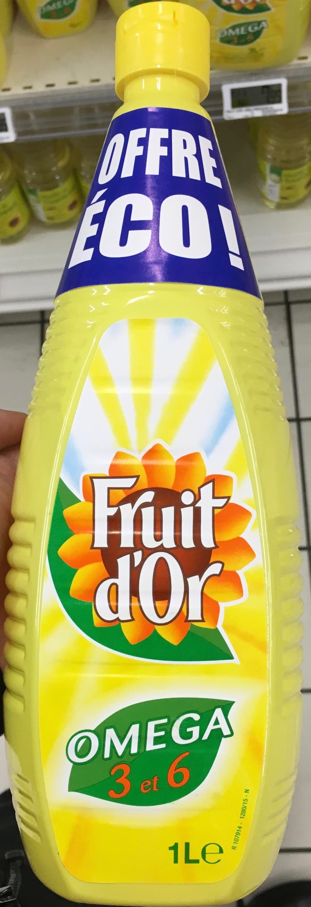Fruit d'Or Oméga 3 et 6 (offre éco!) packshot